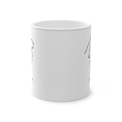 Carlow Magic Mug: Color - Changing Coffee Cup with Artistic Map Design