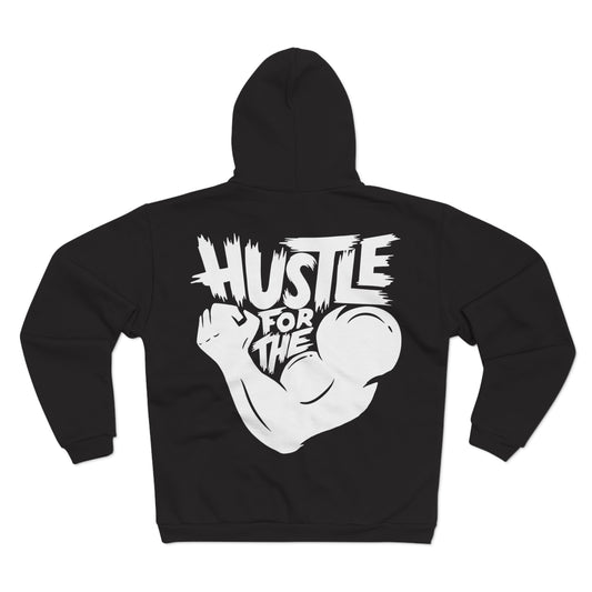 Hustle for the Grind Unisex Hooded Zip Sweatshirt