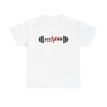 Fitness Heavy Cotton Tee – Gym Workout Shirt for Active Lifestyle