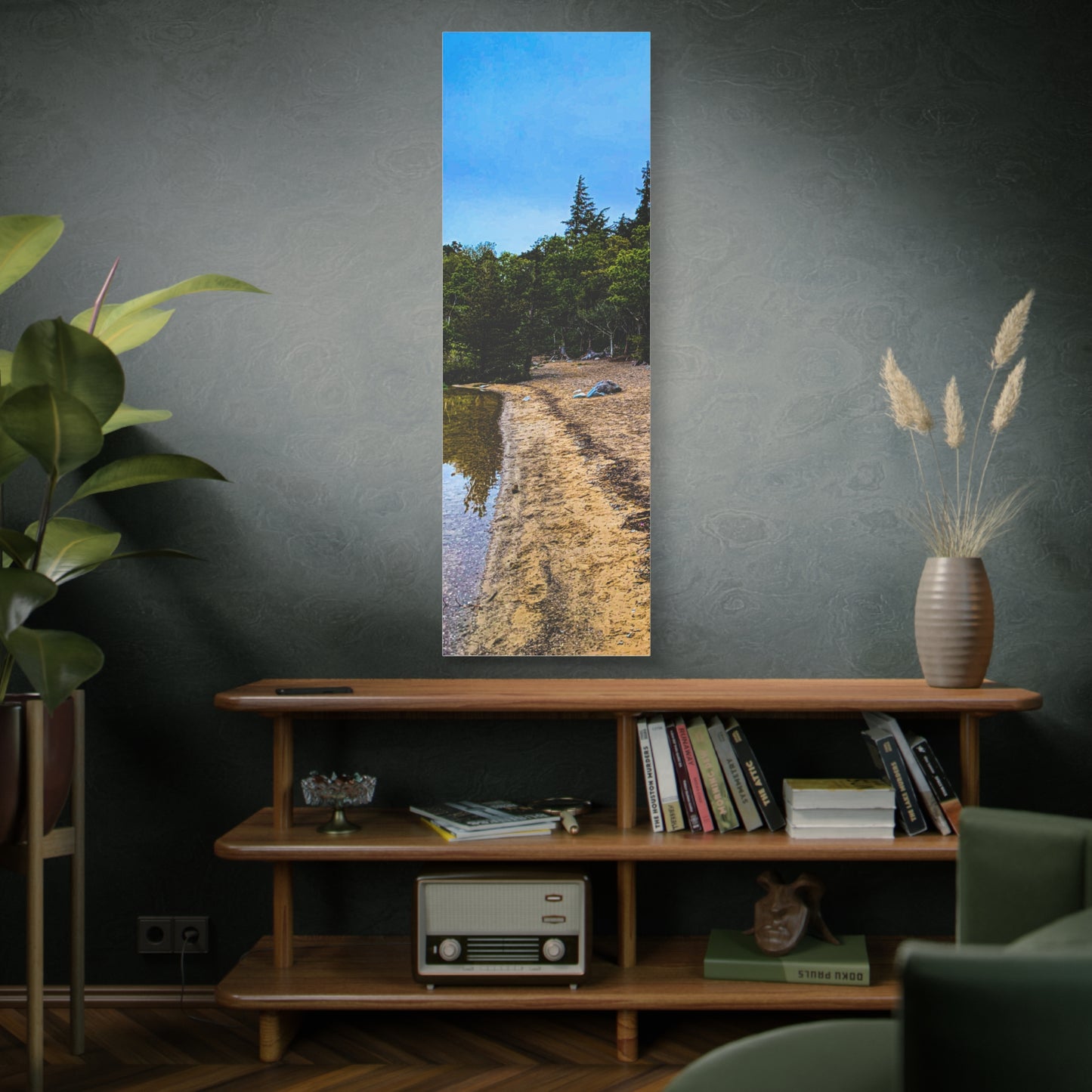 Muckross Lake Beach Matte Canvas, Stretched, 1.25"