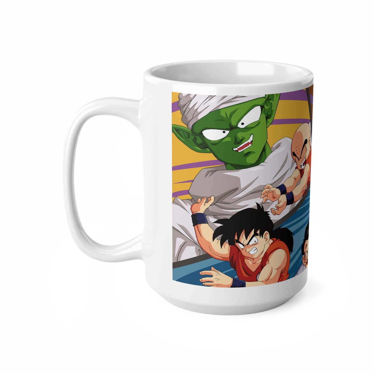 Dragon Ball Z Ceramic Coffee Mugs - Fun Cartoon Characters - Perfect for Fans!