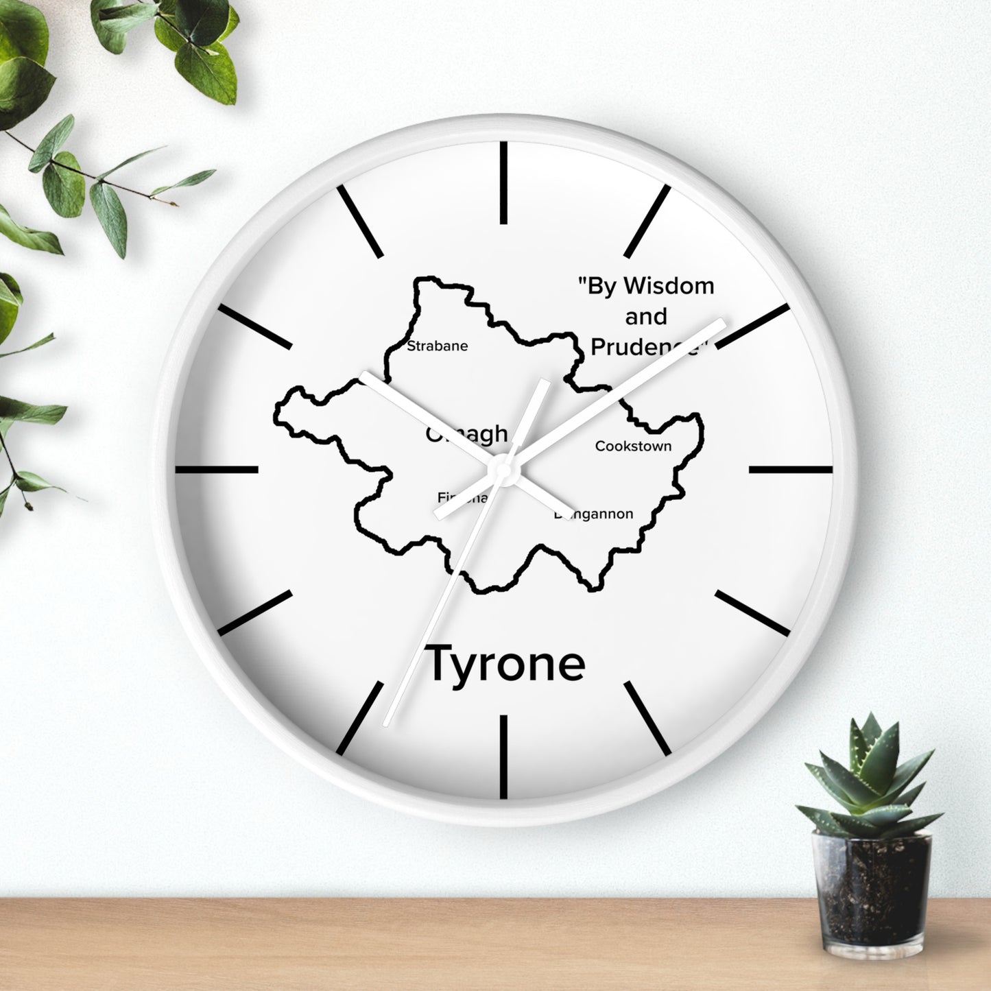 Tyrone County Wall Clock