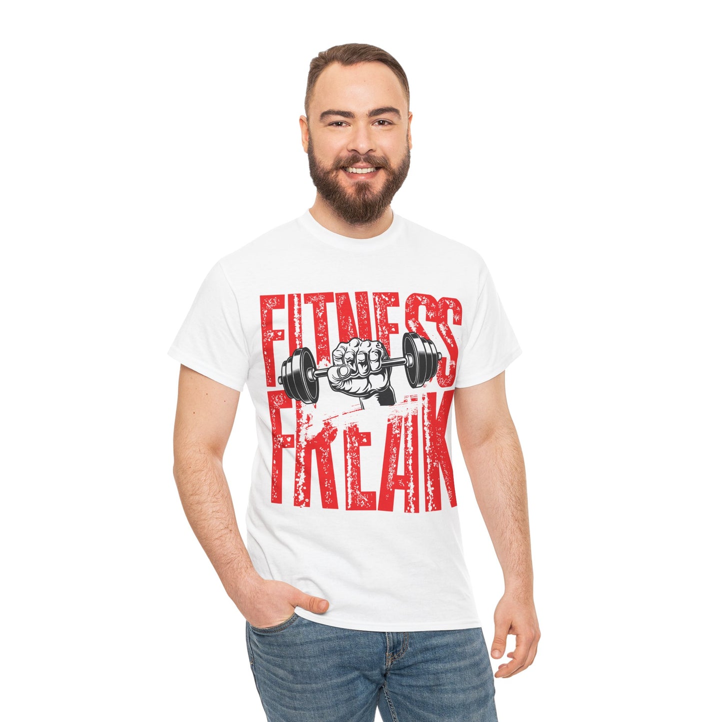 Fitness Freak Unisex Heavy Cotton Tee