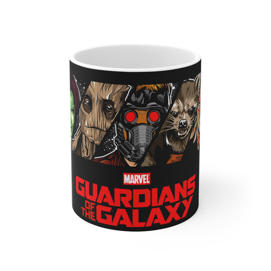 Guardians of the Galaxy Ceramic Coffee Cups - Fun Marvel Mugs for Superhero Fans