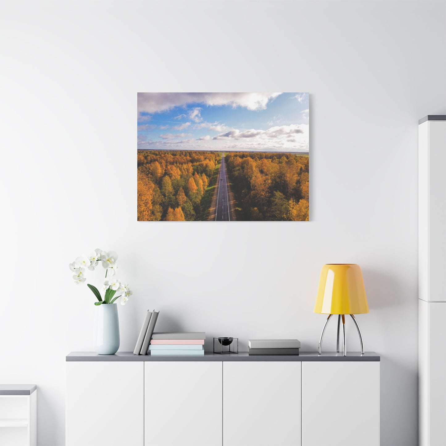 Somewhere in Lithuania Matte Canvas, Stretched, 1.25"