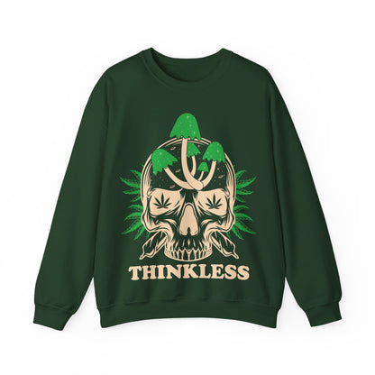 Mushroom Skull 'THINKLESS' Sweatshirt