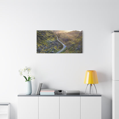 Valley Road Matte Canvas, Stretched, 1.25"