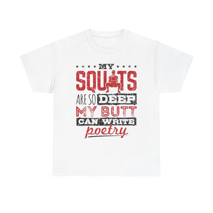 Funny Fitness Quote Unisex Heavy Cotton Tee - Perfect for Gym Lovers