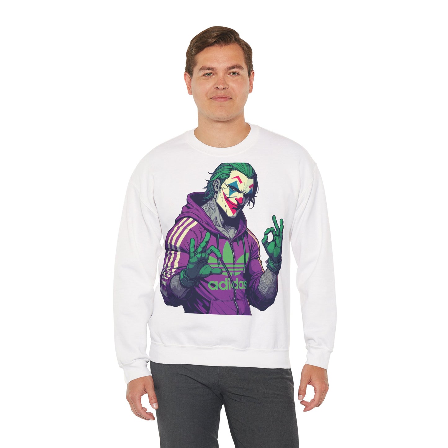 Joker Graphic Crewneck Sweatshirt - Unisex Heavy Blend™