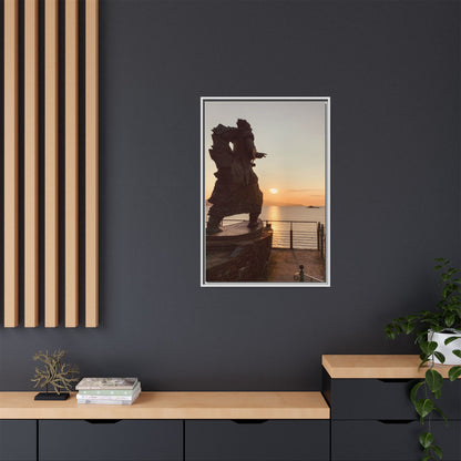 Fenit Matte Canvas, Framed (Multi-color)