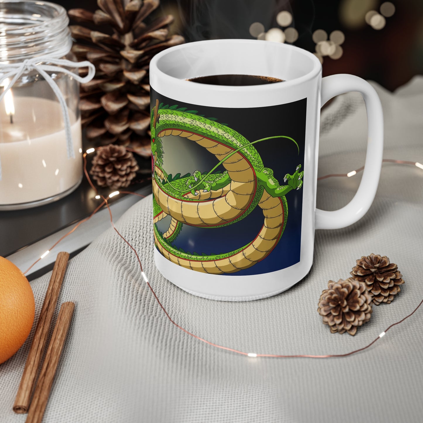 Dragon Shenron Ceramic Coffee Cup - 11oz & 15oz