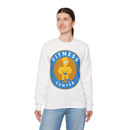 Funny Fitness Center Crewneck Sweatshirt