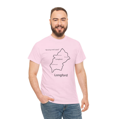 Longford Unisex Heavy Cotton Tee White Edition