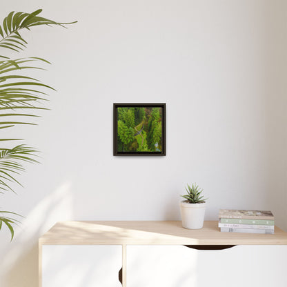 Glanageenty Forest Matte Canvas, Framed (Multi-color)