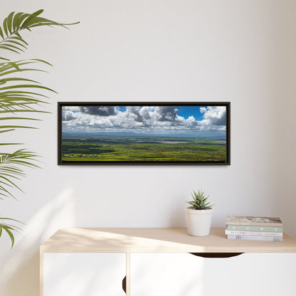 Kerry Panorama Matte Canvas, Framed (Multi-color)