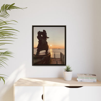 Fenit Matte Canvas, Framed (Multi-color)