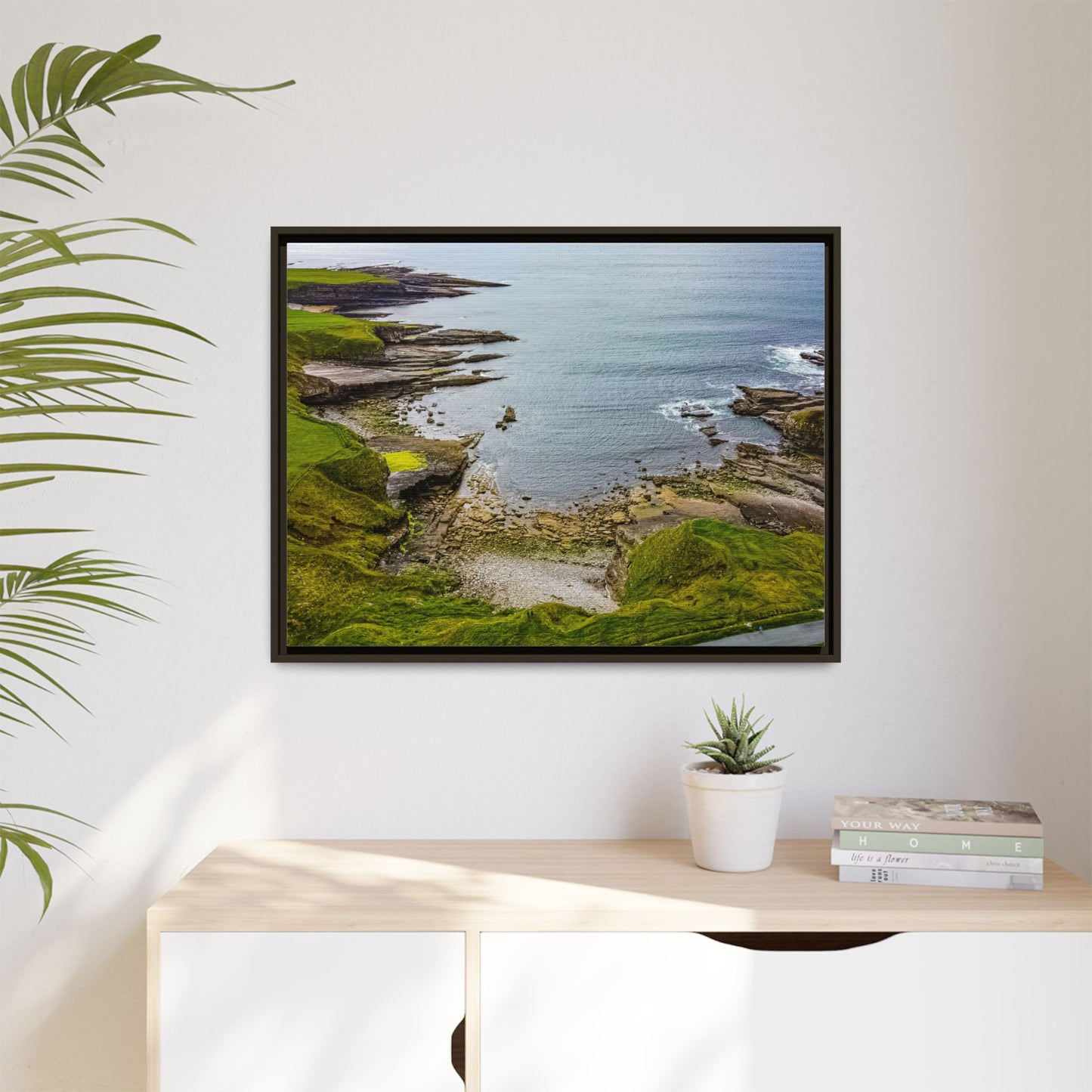 Somewhere in Sligo Matte Canvas, Framed (Multi-color)