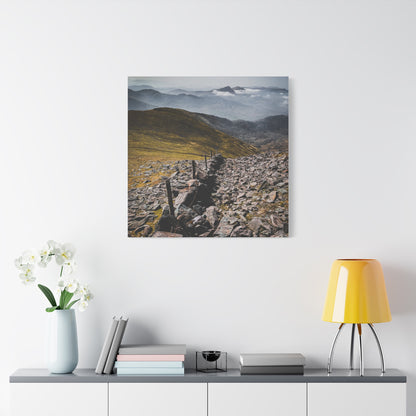 Wall in Mountains Matte Canvas, Stretched, 1.25"