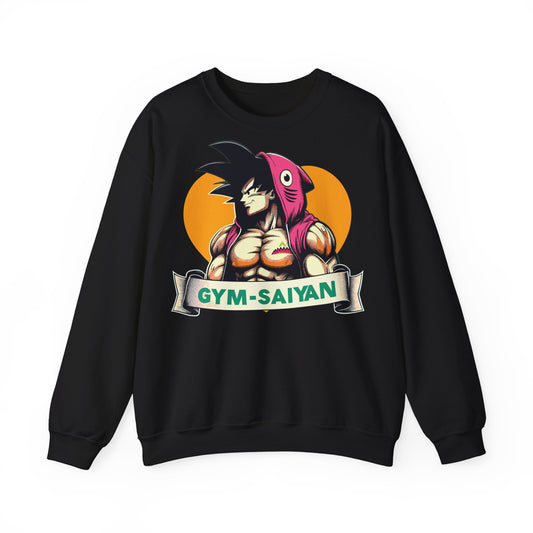 Gym Saiyan Unisex Sweatshirt - Perfect for Fitness Enthusiasts
