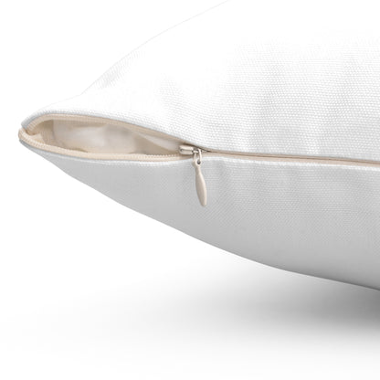 Offaly Spun Polyester Square Pillow White Edition 4 Sizes