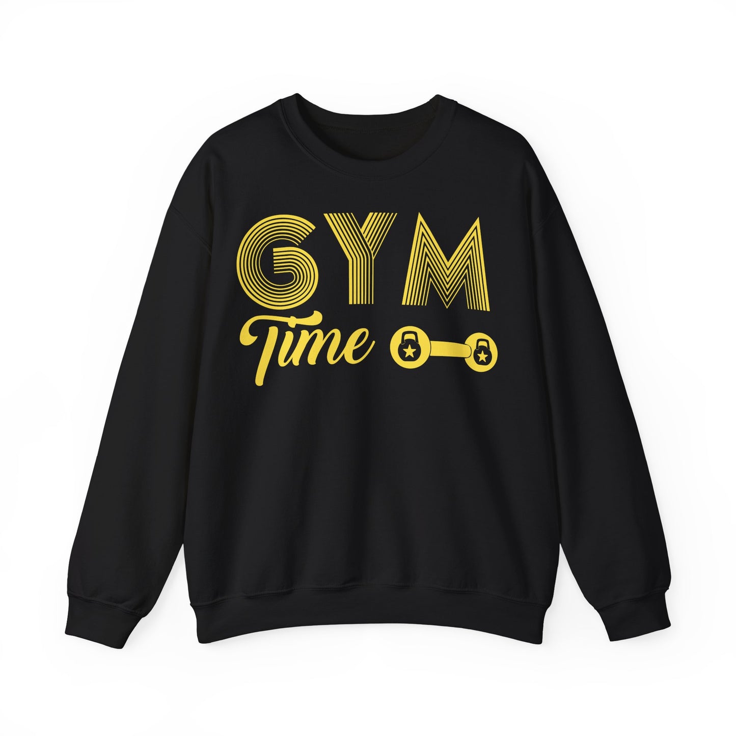 Gym Time Unisex Heavy Blend Crewneck Sweatshirt