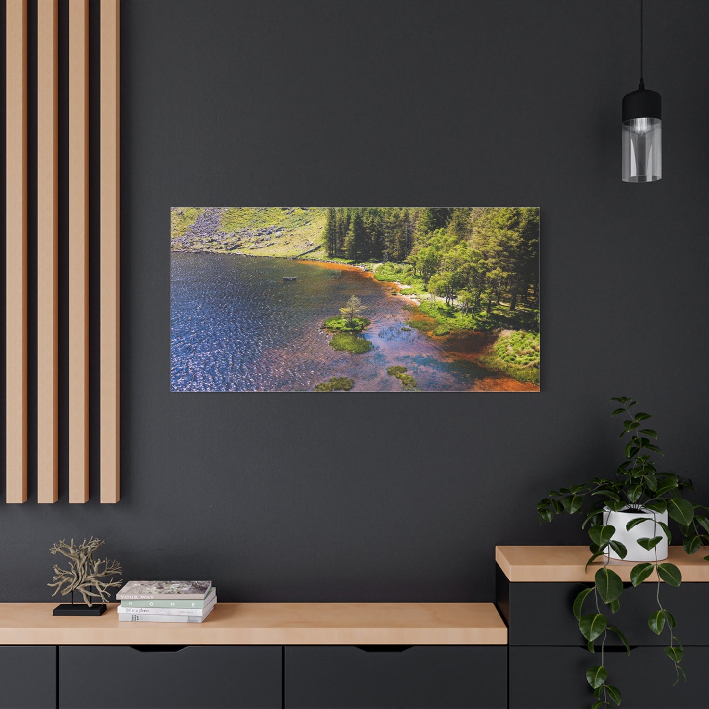 Gleanteenassig Forest Matte Canvas, Stretched, 1.25"