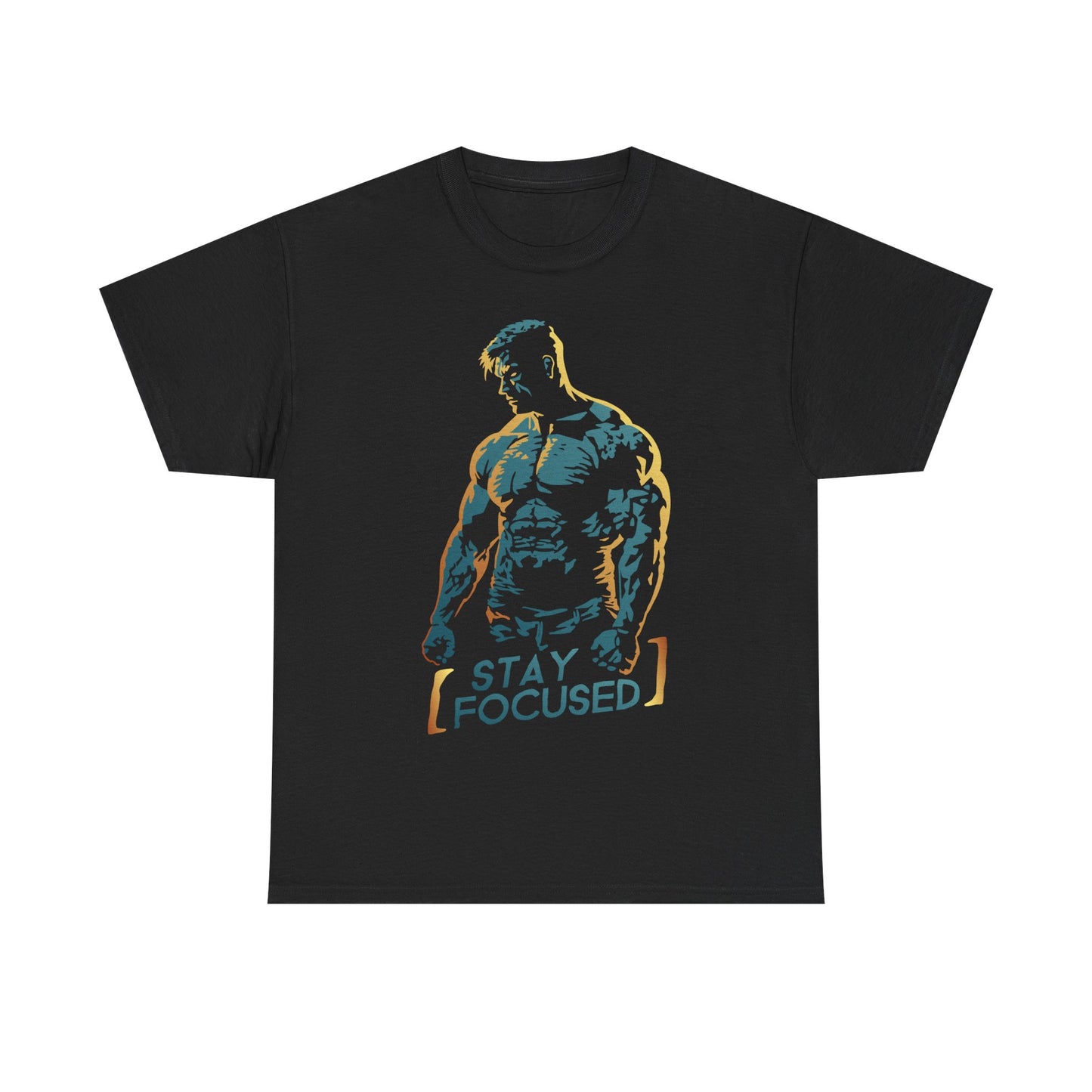Stay Focused II Unisex Heavy Cotton Tee