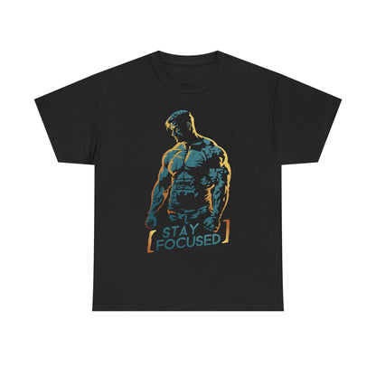 Stay Focused II Unisex Heavy Cotton Tee