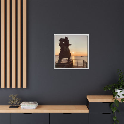 Fenit Matte Canvas, Framed (Multi-color)