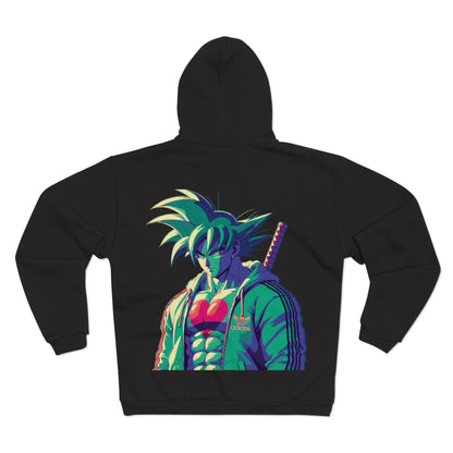 Sword Don't Harm You Unisex Hooded Zip Sweatshirt