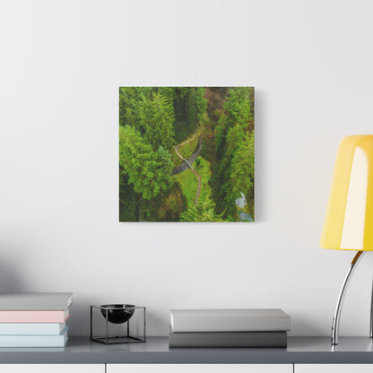 Glanageenty Forest Matte Canvas, Stretched, 1.25"