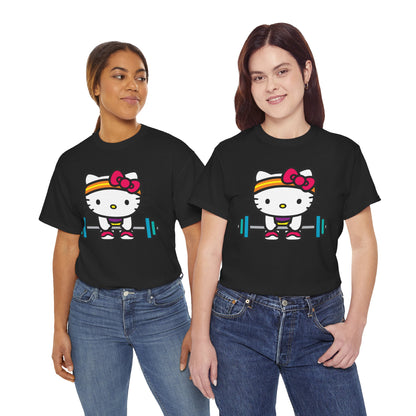 Kitty Gym Unisex Heavy Cotton Tee