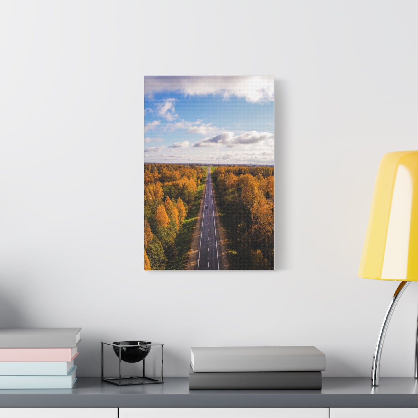 Somewhere in Lithuania Matte Canvas, Stretched, 1.25"