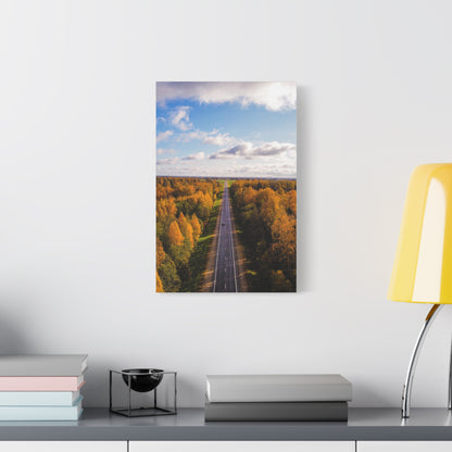 Somewhere in Lithuania Matte Canvas, Stretched, 1.25"