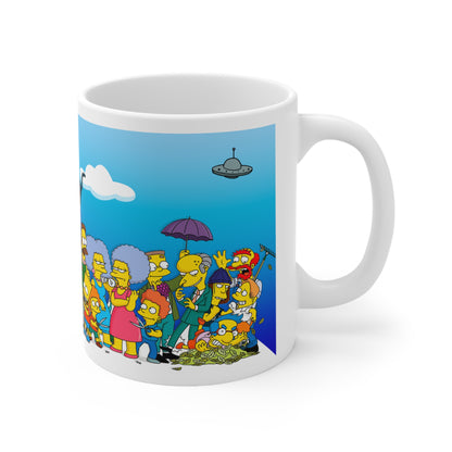 The Cartoon Ceramic Coffee Cup - Fun 11oz and 15oz Mugs for Fans