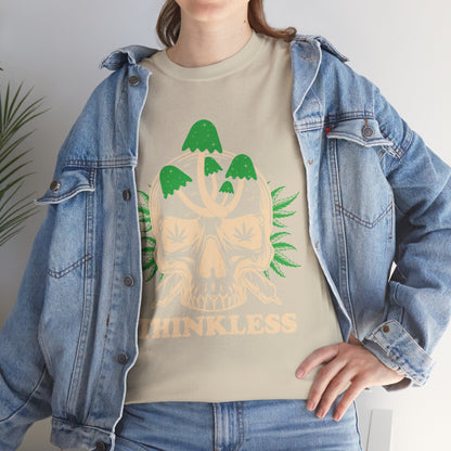 Mushroom Skull 'THINKLESS' T-Shirt