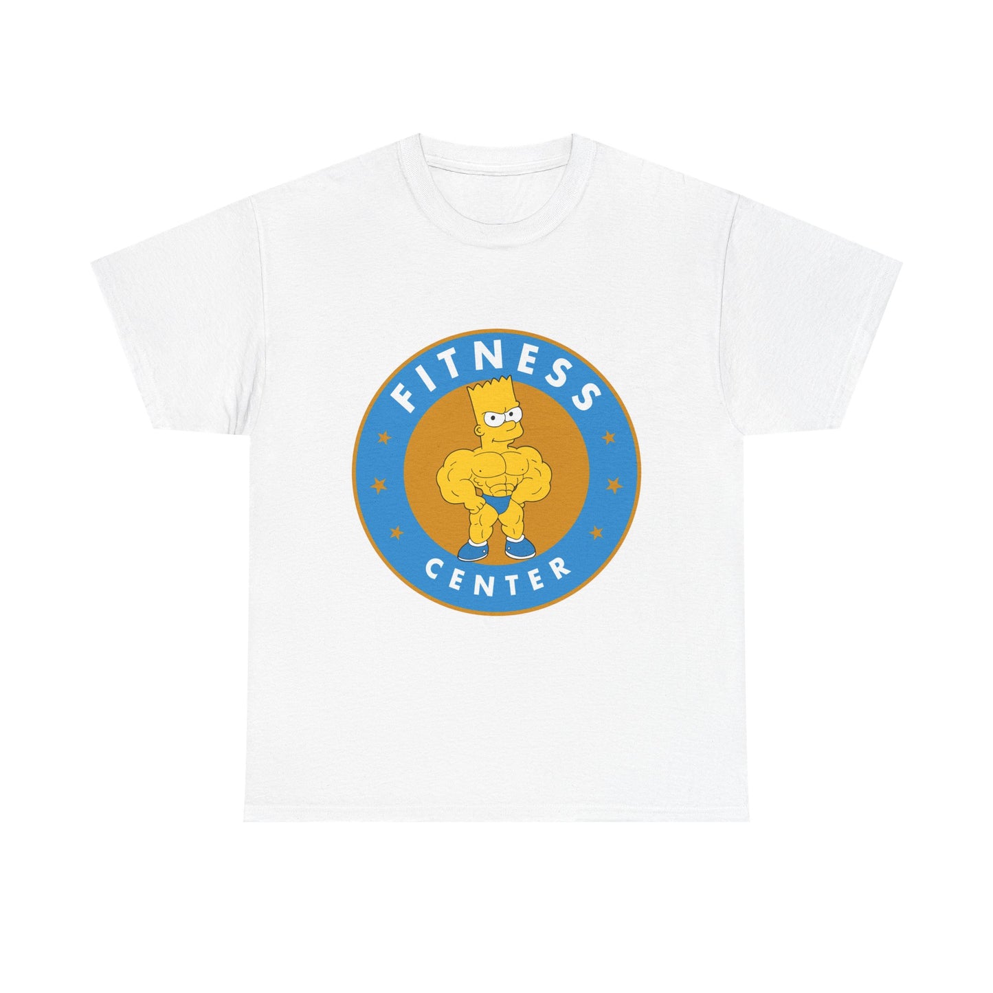 Monster Bart Fitness Unisex Heavy Cotton Tee