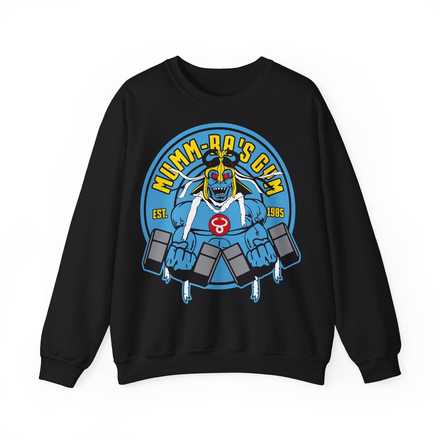 Mumm-Ra's Gym Artist Series Crewneck Sweatshirt Black