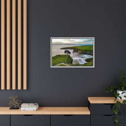 Virgin Rock Matte Canvas, Framed (Multi-color)