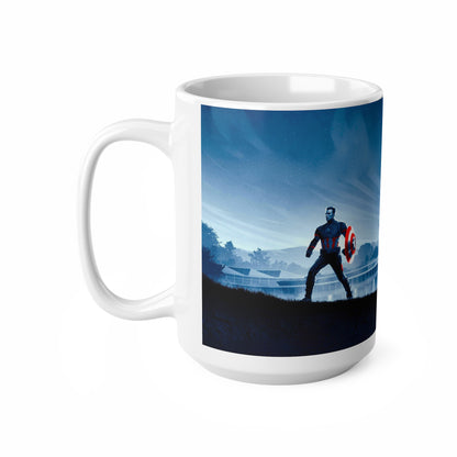 Heroic Ceramic Coffee Mug - 11oz & 15oz Marvel-Inspired Design