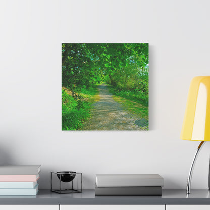 Listowel River Walk Matte Canvas, Stretched, 1.25"