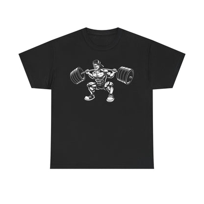 Fitness Buff Unisex Heavy Cotton Tee - Weightlifting Graphic T-Shirt