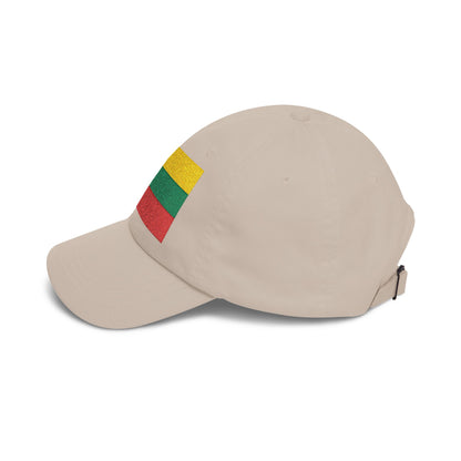 Lithuania Flag Embroidered Classic Dad Cap - Stylish Cotton Hat for Men