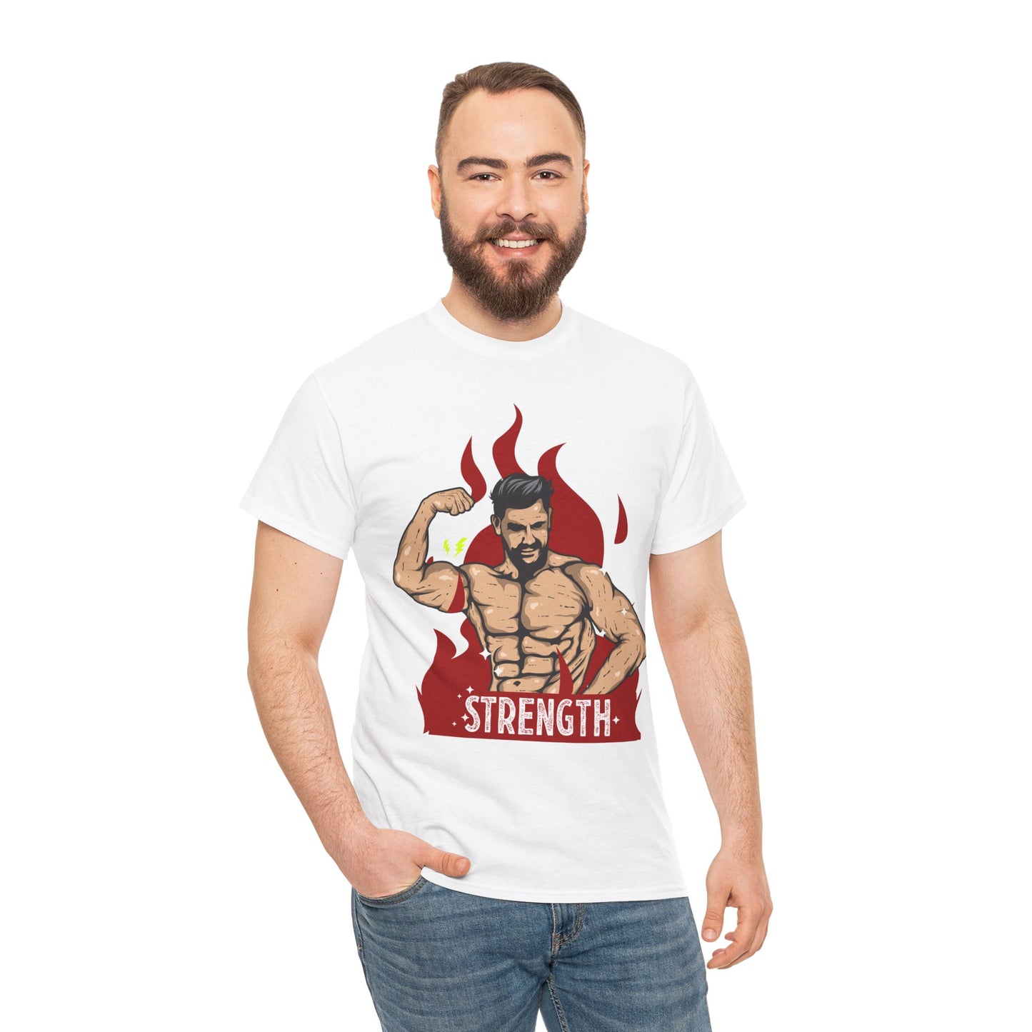 Strength Unisex Heavy Cotton Tee