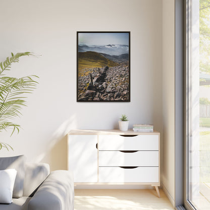 Wall Matte Canvas, Framed (Multi-color)