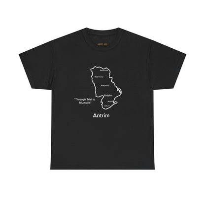 Antrim Unisex Heavy Cotton T-Shirt Black Edition