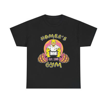 Homer "Monster MODE"  Black Unisex Heavy Cotton Tee