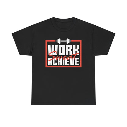 Work Achieve Unisex Heavy Cotton Tee