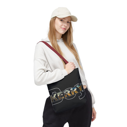 Kerry Boy Black - Black Tote Bag (AOP)