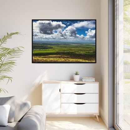 Kerry Panorama Matte Canvas, Framed (Multi-color)